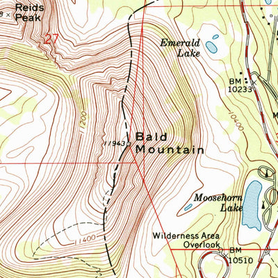 United States Geological Survey Mirror Lake, UT (1991, 24000-Scale) digital map