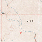 United States Geological Survey Miry Wash, UT (1991, 24000-Scale) digital map