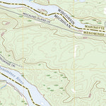 United States Geological Survey Miscauno Island, WI (2023, 24000-Scale) digital map