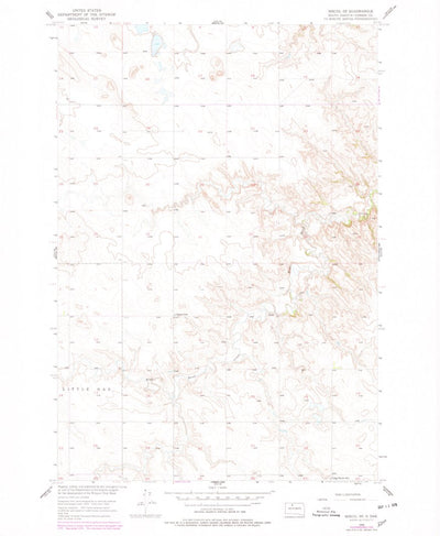 United States Geological Survey Miscol SE, SD (1956, 24000-Scale) digital map