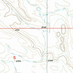 United States Geological Survey Miscol SW, SD (1956, 24000-Scale) digital map
