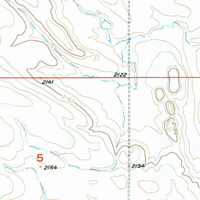 United States Geological Survey Miscol SW, SD (1956, 24000-Scale) digital map