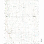 United States Geological Survey Misery Flat, OR (1983, 24000-Scale) digital map