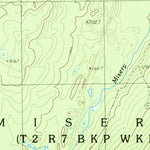 United States Geological Survey Misery Knob, ME (1988, 24000-Scale) digital map