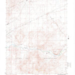 United States Geological Survey Misfits Flat, NV (1985, 24000-Scale) digital map