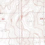 United States Geological Survey Misfits Flat, NV (1985, 24000-Scale) digital map