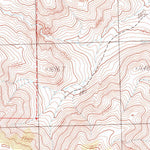 United States Geological Survey Misfits Flat, NV (1985, 24000-Scale) digital map