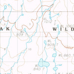 United States Geological Survey Misheguk Mountain A-1, AK (1990, 63360-Scale) digital map