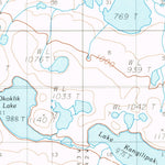 United States Geological Survey Misheguk Mountain A-1, AK (1990, 63360-Scale) digital map