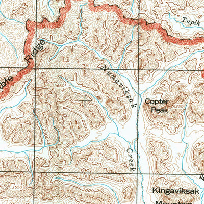 United States Geological Survey Misheguk Mountain, AK (1956, 250000-Scale) digital map
