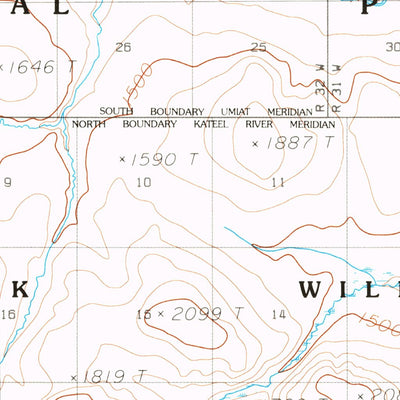 United States Geological Survey Misheguk Mountain B-1, AK (1990, 63360-Scale) digital map