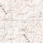 United States Geological Survey Misheguk Mountain B-1, AK (1990, 63360-Scale) digital map