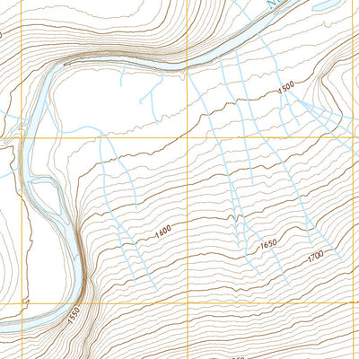 United States Geological Survey Misheguk Mountain D-1 NE, AK (2015, 25000-Scale) digital map