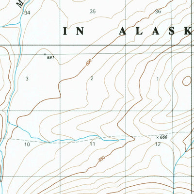 United States Geological Survey Misheguk Mountain D-2, AK (1984, 63360-Scale) digital map