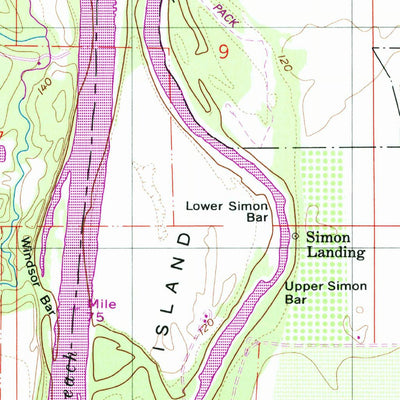 United States Geological Survey Mission Bottom, OR (1957, 24000-Scale) digital map