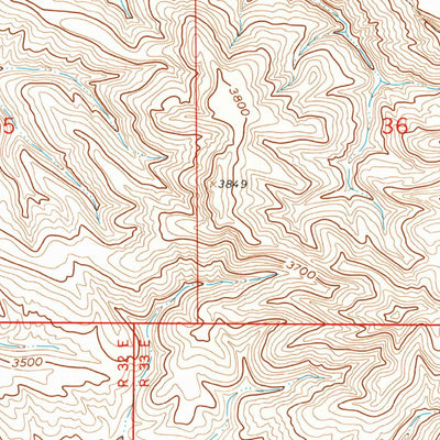 United States Geological Survey Mission Coulee, MT (1960, 24000-Scale) digital map