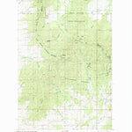 United States Geological Survey Mission Mountain, ID (1985, 24000-Scale) digital map