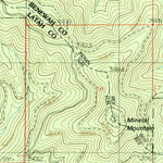 United States Geological Survey Mission Mountain, ID (1985, 24000-Scale) digital map
