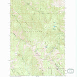 United States Geological Survey Mission Peak, WA (1966, 24000-Scale) digital map