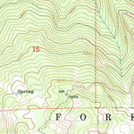 United States Geological Survey Mission Peak, WA (1966, 24000-Scale) digital map
