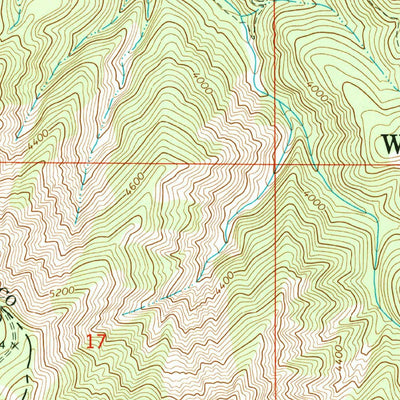 United States Geological Survey Mission Peak, WA (1966, 24000-Scale) digital map