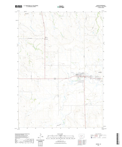United States Geological Survey Mission, SD (2021, 24000-Scale) digital map