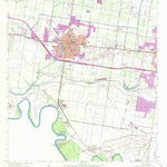 United States Geological Survey Mission, TX (1963, 24000-Scale) digital map