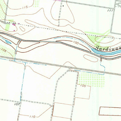 United States Geological Survey Mission, TX (1963, 24000-Scale) digital map