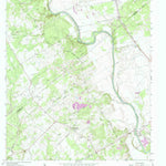 United States Geological Survey Mission Valley, TX (1963, 24000-Scale) digital map