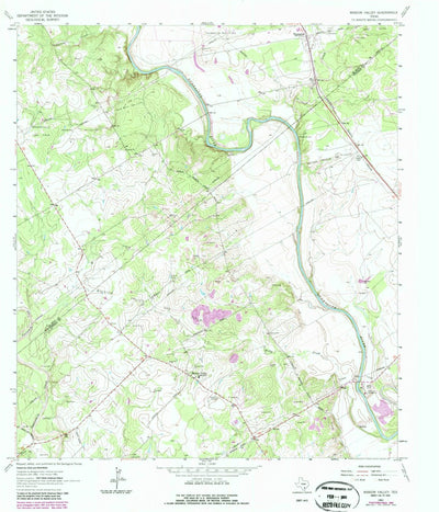 United States Geological Survey Mission Valley, TX (1963, 24000-Scale) digital map