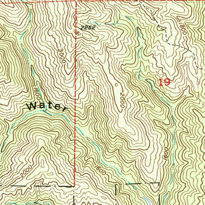 United States Geological Survey Mississippi Creek, CA (1955, 24000-Scale) digital map