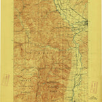 United States Geological Survey Missoula, MT-ID (1912, 125000-Scale) digital map