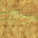 United States Geological Survey Missoula, MT-ID (1912, 125000-Scale) digital map