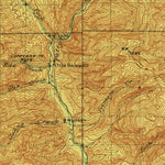 United States Geological Survey Missoula, MT-ID (1912, 125000-Scale) digital map