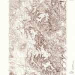 United States Geological Survey Missouri Buttes, WY (1954, 24000-Scale) digital map