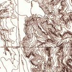 United States Geological Survey Missouri Buttes, WY (1954, 24000-Scale) digital map