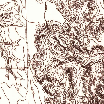 United States Geological Survey Missouri Buttes, WY (1954, 24000-Scale) digital map