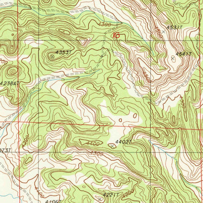 United States Geological Survey Missouri Buttes, WY (1984, 24000-Scale) digital map