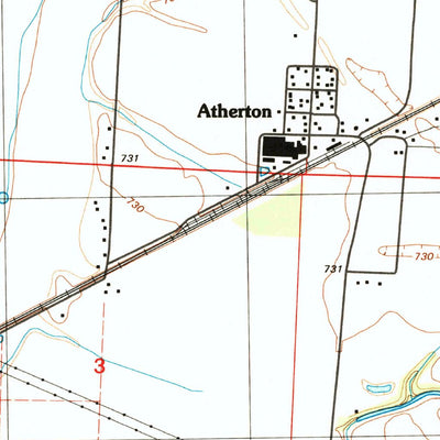 United States Geological Survey Missouri City, MO (1990, 24000-Scale) digital map
