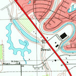 United States Geological Survey Missouri City, TX (1995, 24000-Scale) digital map