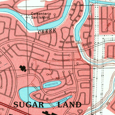 United States Geological Survey Missouri City, TX (1995, 24000-Scale) digital map
