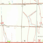 United States Geological Survey Missouri Valley, IA-NE (1970, 24000-Scale) digital map