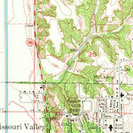United States Geological Survey Missouri Valley, IA-NE (1970, 24000-Scale) digital map