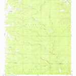 United States Geological Survey Mist NW, AR (1960, 24000-Scale) digital map