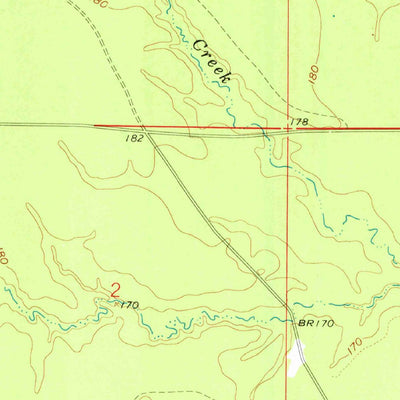 United States Geological Survey Mist NW, AR (1960, 24000-Scale) digital map