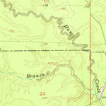 United States Geological Survey Mist NW, AR (1960, 24000-Scale) digital map