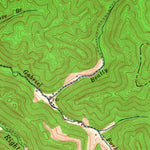 United States Geological Survey Mistletoe, KY (1953, 24000-Scale) digital map