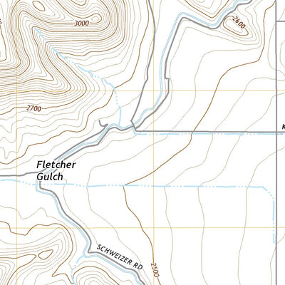 United States Geological Survey Mitchell Butte, OR (2020, 24000-Scale) digital map