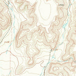 United States Geological Survey Mitchell Canyon NE, TX (1967, 24000-Scale) digital map
