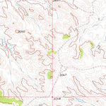 United States Geological Survey Mitchell Coulee, MT (1971, 24000-Scale) digital map
